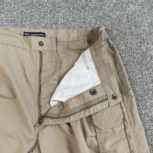 511 Tactical Taclite Pro Ripstop Pants Mens Tan Cargo Utility 74273 Size 34x31 - Picture 3 of 10